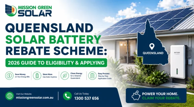 Queensland Solar Battery Rebate Scheme 2026 Guide to Eligibility & Applying